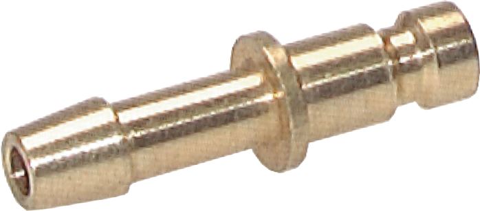 Exemplary representation: Coupling plug with grommet, brass