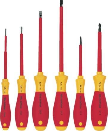 Exemplary representation: Wiha SoftFinish screwdriver (VDE-tested)